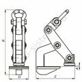 Захват для листового металла ZGLD 1.5/3.0 (5-60 мм)